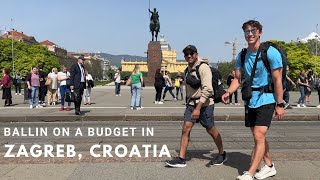 Day in the life Backpacking Europe Zagreb Croatia [upl. by Ahcsap]