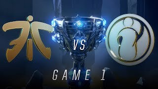 FNC vs IG  Finals Game 1  World Championship  Fnatic vs Invictus Gaming 2018 [upl. by Singh430]