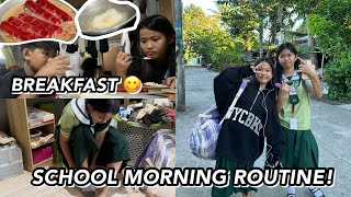 CHLOE amp ALTHEA SCHOOL MORNING ROUTINE AGA GUMISING HA  Grae and Chloe [upl. by Nodababus368]