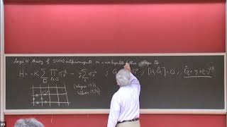 Lecture 12 Z2 gauge theory [upl. by Suoirred874]