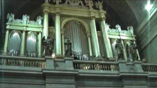 Great organ of cathedral Esztergom in Hungary [upl. by Yks]