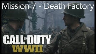 Call of Duty WWII  Mission 7 Death Factory  Campaign Playthrough callofduty [upl. by Davide190]