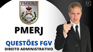 Concurso PMERJ 2024  Questões FGV  Direito Administrativo pmerj pmerj2024 [upl. by Eimaral]