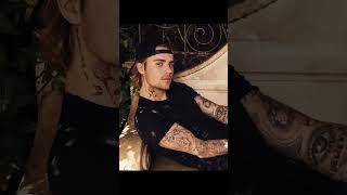 Justine Bieber with tattoos 😎 justinebieber hailey selenagomez viralvideo hollywood shorts [upl. by Ardnuhsor]