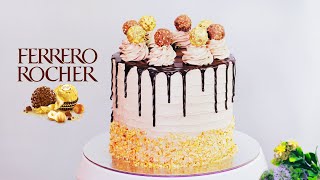 How to make FERRERO ROCHER Cake [upl. by Otero]