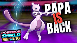 PAPA MEWTWO IS BACK 🔥 POKEMON SWORD AND SHIELD RANDOMIZER 42 [upl. by Ayeka257]