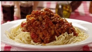 How to Make Meaty Spaghetti Sauce  Pasta Recipe  Allrecipescom [upl. by Irra]