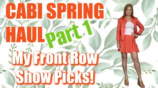 CABI Spring Haul  Part 1  March 2023  My Front Row Show Picks [upl. by Alford]