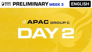 English SWC2023 ASIAPACIFIC Preliminary Group C Day 2  Summoners War [upl. by Neill]