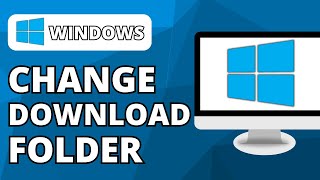 How To Change Default Download Location On Windows 10 2024 [upl. by Trocki]