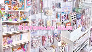 Desk Makeover Kawaii ft Thiệt nhiều Stickers Washi Tape A huge stationery haull [upl. by Isawk]