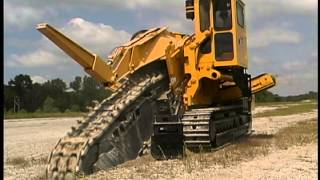 T1155 Trencher  Vermeer Underground Equipment [upl. by Ahsinrats]