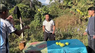 Don’t Drop the Squash With Fork Challenge 😂 Dipesh Twenty4 [upl. by Roldan]