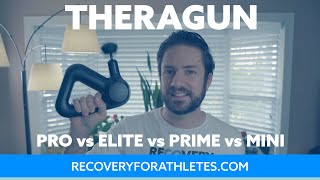 NEW Theragun PRO vs Elite vs Prime vs Mini Comparison amp Review   BONUS SOUND TESTS [upl. by Faith]