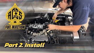 Aces EFI Install Part 2 Will The Mustang Run [upl. by Laleb89]