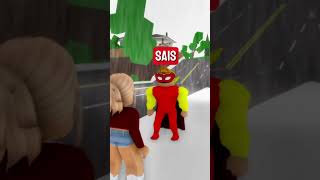 Il a été ABANDONNÉ et DEVENU UN SUPERHÉROS sur Roblox 🦸‍♂️ roblox [upl. by Aldus]