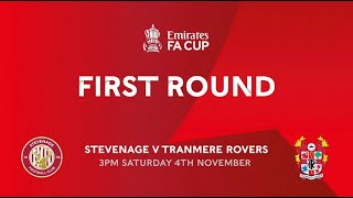 Match Highlights  Stevenage v Tranmere Rovers  Emirates FA Cup [upl. by Reitman]