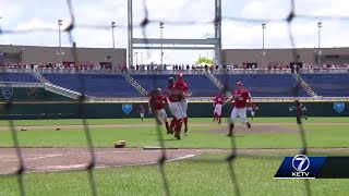 Nebraska baseball arrives in Stillwater ahead of first regional matchup [upl. by Scotney]