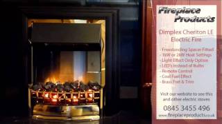 Dimplex Cheriton LE Electric Fire [upl. by Bissell]