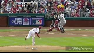 Cole Hamels Postseason Carrer highlights [upl. by Rodd]