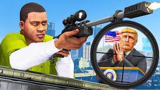 De PRESIDENT Doden In GTA 5 [upl. by Rogerio]