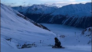 Skiing in Engadin St Moritz with Robi Berbocchi [upl. by Chernow]