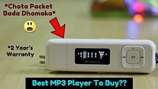 Best MP3 Player To Buy With OLED Screen  Transcend MP330 MP3 Player 8 GB Unboxing amp Review [upl. by Catlaina]