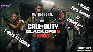 MY Thoughts on The Black Ops 6 Zombies Reveal  rip my monitor XDefiant [upl. by Novah372]