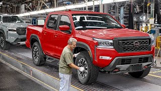 How They Produce the Massive New Nissan Frontier Inside Massive Factories [upl. by Ahlgren]