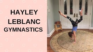 Hayley LeBlanc gymnastics [upl. by Adallard383]