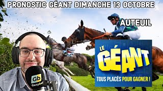 🔴🏇Pronostic Géant GenybetTurf Dimanche 13 Octobre 2024 R1 AUTEUIL🔴🏇 [upl. by Nospmis]