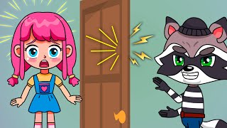 Knock Knock Whos at the Door  More Kids Songs And Nursery Rhymes  Lights Hero Songs [upl. by Yssor]