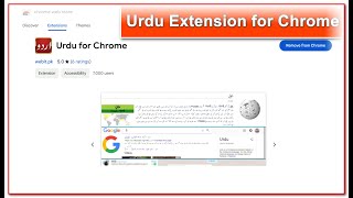 Urdu Extension for Chrome  Urdu Nastaleeq Fonts for Chrome [upl. by Annairdua]