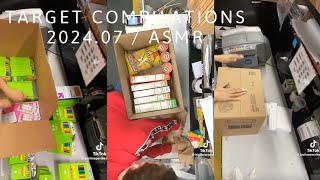 TARGET PACKING ORDERS ASMR 16 [upl. by Blackman332]