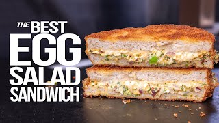 CRISPY EGG SALAD BECOMES THE BEST EGG SALAD SANDWICH IVE EVER MADE  SAM THE COOKING GUY [upl. by Assylla461]