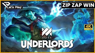 🐦 Let´s Play Dota Underlords Top Meta Full Mage Spirit [upl. by Trescha]