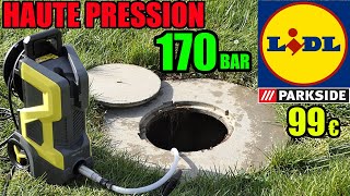 LIDL nettoyeur haute pression PARKSIDE 170 BAR PHD 170 A1 2400W Pressure Washer Hochdruckreiniger [upl. by Aniarrol]