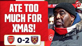 Arsenal Players Ate Too Much For Christmas Robbie  Arsenal 02 West Ham [upl. by Seroka]