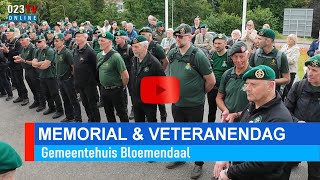 Memorial amp Veteranendag Bloemendaal [upl. by Leinehtan943]