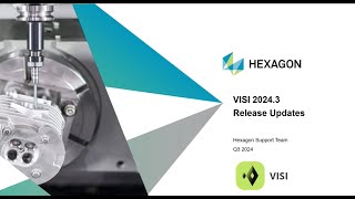 VISI by Hexagon 20243 CAD Webinar [upl. by Edrahc]