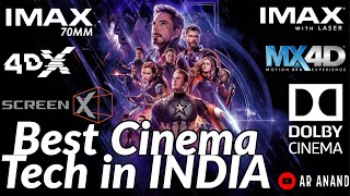 IMAX vs Dolby vs 4DX vs MX4D vs ScreenX Hindi [upl. by Sholom]