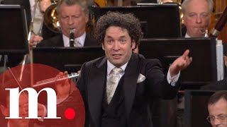 The 2017 Vienna Philharmonic New Years Concert with Gustavo Dudamel [upl. by Hserus]