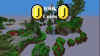 MINECRAFT  HYPIXEL BEDWARS  SPENDING 100K BEDWARS COINS [upl. by Eiser]