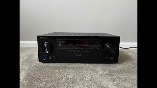 Pioneer Elite VSX80 72 HDMI Home Theater Surround Receiver [upl. by Deelaw192]