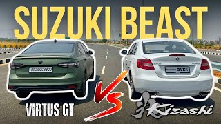 KIZASHI 24 VS VIRTUS GT  DRAG RACE 🚀 [upl. by Alaehs]