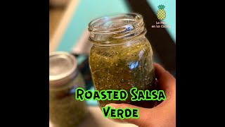 Roasted Salsa Verde [upl. by Edylc]