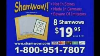 ShamWow Commercial Reversed [upl. by Lyrrad]