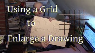 Using a Grid to Enlarge a Drawing [upl. by Leda]