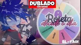 😈 A ROLETA DECIDE O DIA DO ITACHI 🥵  DUBLADO • YAOI  BL  GACHA MINI FILME [upl. by Acim419]