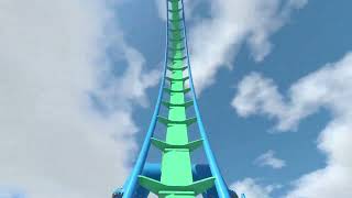 BampM Floorless Coaster Concept No Limits 2 [upl. by Novyaj]